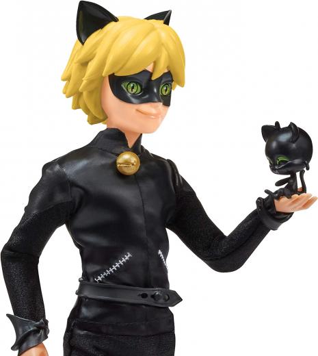 Miraculous - Bambola personaggio Cat Noir FIC50002 Bandai