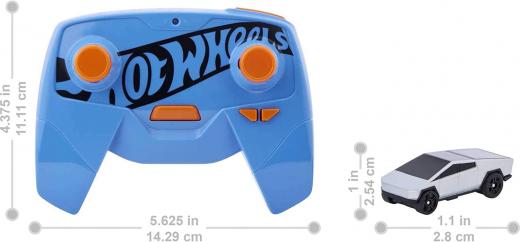 Hot Wheels -Macchinina da Corsa Ricaricabile Radio con Controller e Adattatore