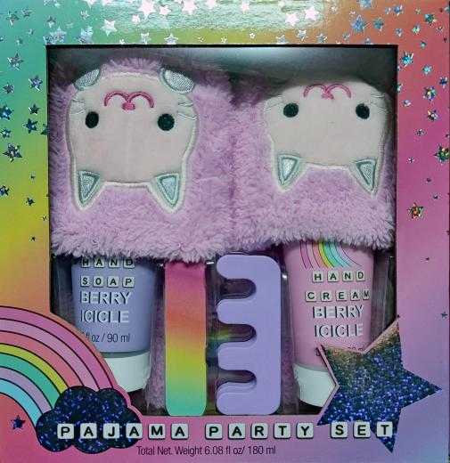 Set pigiama party con pantofole - fantasia Rainbow SEVEN - TRI COASTAL