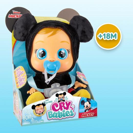 CRY BABIES Mickey Mouse - Bambola interattiva che piange lacrime vere