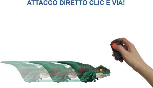 Jurassic World - Il Dominio Uncaged Click Tracker Velociraptor Action Figure