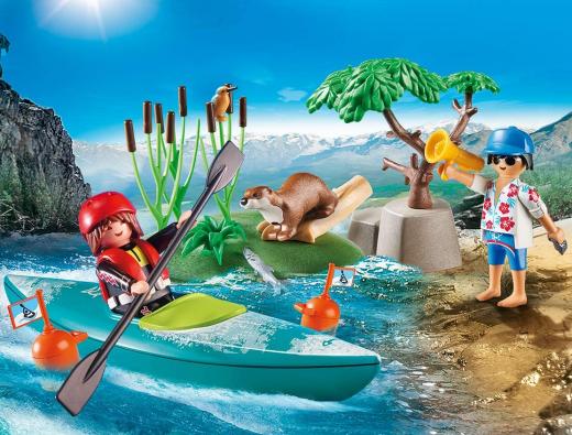 Playmobil Starter Pack 70035 - Allenamento in Canoa, dai 4 Anni