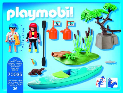 Playmobil Starter Pack 70035 - Allenamento in Canoa, dai 4 Anni