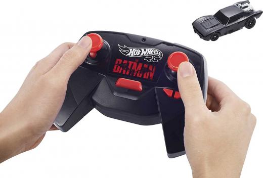 Hot Wheels Batmobile di Batman Veicolo Radiocomandato Controller USB Ricaricabil