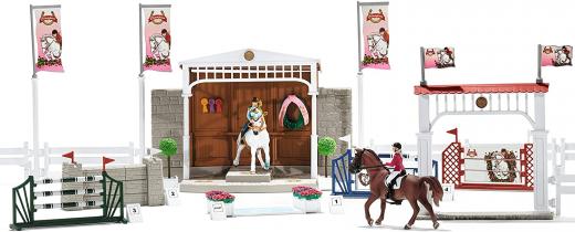 SCHLEICH 42338 - Grande torneo di equitazione con cavalli