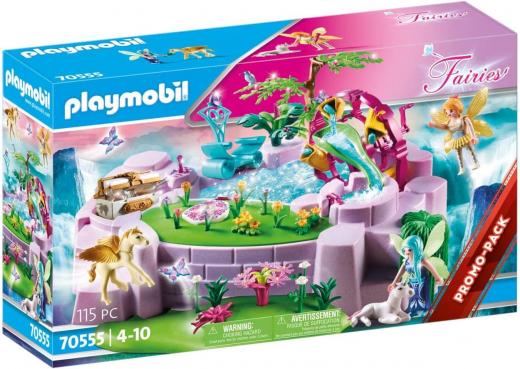 PLAYMOBIL Fairies 70555 - Lago incantato delle fate, Per giocare con l'acqua