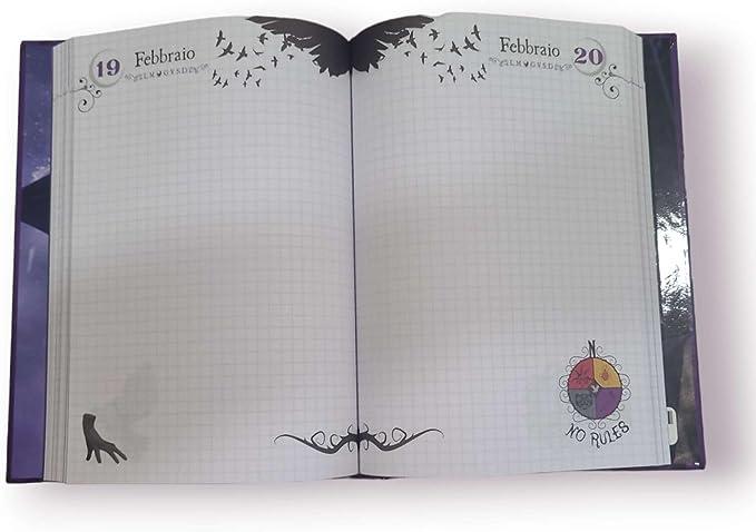 DIARIO AGENDA SCUOLA SEVEN - MERCOLEDI ADDAMS, WEDNESDAY ADDAMS - 12 Mesi