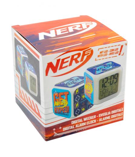 OROLOGIO Sveglia a forma di cubo - NERF