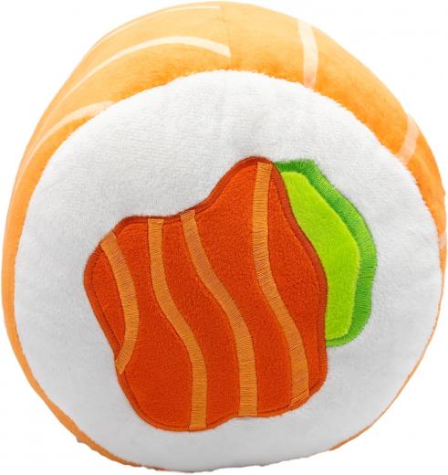 Peluche sushi Uramaki con salmone in peluche 20 cm