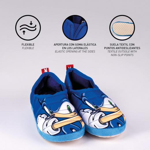 PANTOFOLE da CASA 3D - SONIC - dal nr 28 al 35