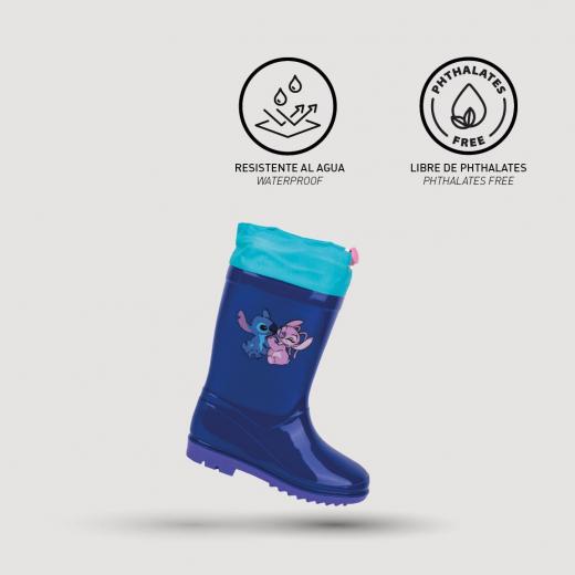 Stivale STIVALETTO PIOGGIA DISNEY STITCH e ANGEL dal nr 27 al 34