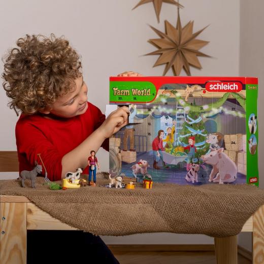 Calendario dell'Avvento Schleich 98983, FARM WORLD