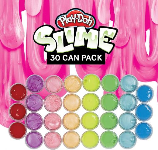 Hasbro Play Doh Slime Set con 30 vassetti di slime Play-Doh