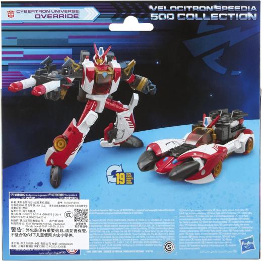 Transformers Generations Legacy Voyager Class Personaggio Velocitron Speedia 500 Collezione: Cybertron Universe Override 18