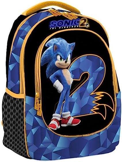 ZAINO ORGANIZZATO AMERICANO 3 CERNIERE - SONIC 2 - THE HEDGEHOG