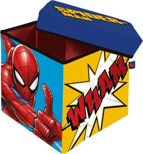 Pouf Seggiolino Contenitore con Cuscino MARVEL SPIDERMAN