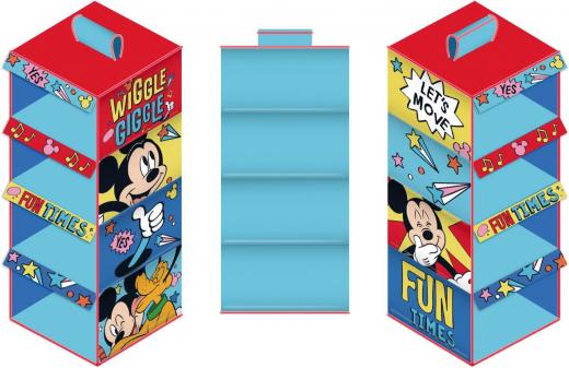 Organizer per armadio da appendere - 4 scomparti, Disney TOPOLINO