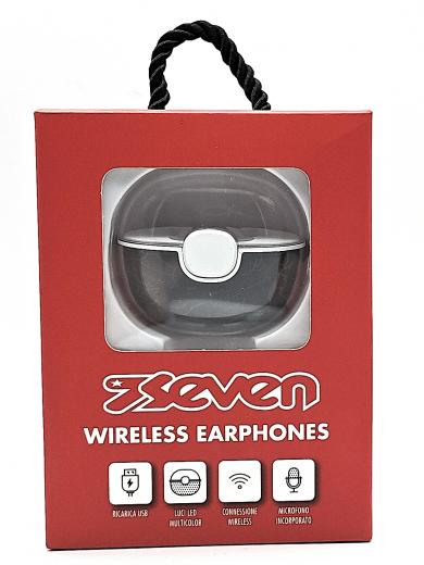 KIT AURICOLARI WIRELESS EARPHONES SEVEN - Fantasia LAMPI