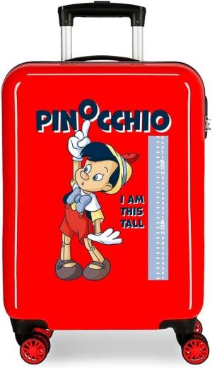 TROLLEY RIGIDO DA VIAGGIO Valigia DISNEY PINOCCHIO - cm 55x38x20 bagaglio a mano