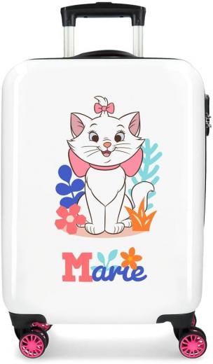 TROLLEY RIGIDO DA VIAGGIO Valigia DISNEY MARIE MINU' ARISTOGATTI - cm 55x38x20 bagaglio a mano
