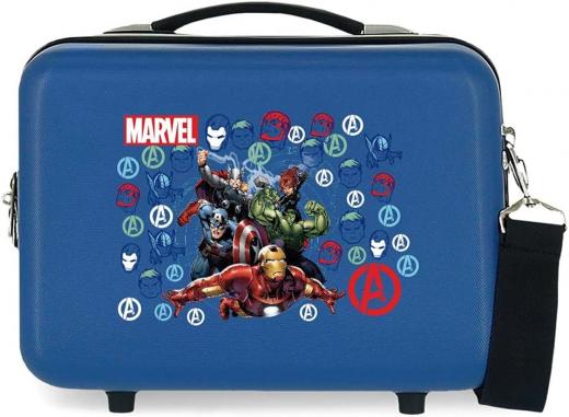 BEAUTY RIGIDO DA VIAGGIO DISNEY MARVEL AVENGERS blu