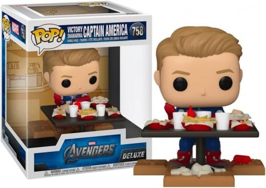 FUNKO Avengers Victory Shawarma Captain America Exclusive POP Marvel 758 Figure