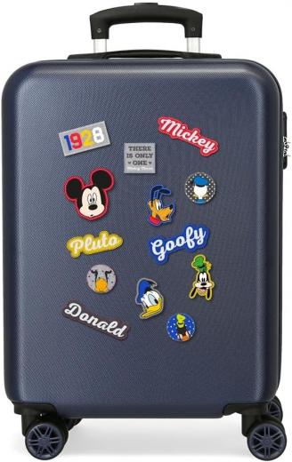TROLLEY RIGIDO DA VIAGGIO Valigia DISNEY Have a good day Mickey - cm 55x38x20 bagaglio a mano