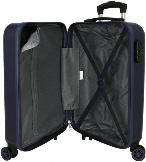 TROLLEY RIGIDO DA VIAGGIO Valigia DISNEY Have a good day Mickey - cm 55x38x20 bagaglio a mano