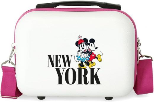 BEAUTY RIGIDO DA VIAGGIO DISNEY Topolino e Minnie viaggio a New York