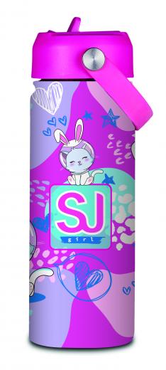 BORRACCIA TERMICA in ACCIAIO INOX senza BPA - SEVEN - SJ GANG - 500 ml