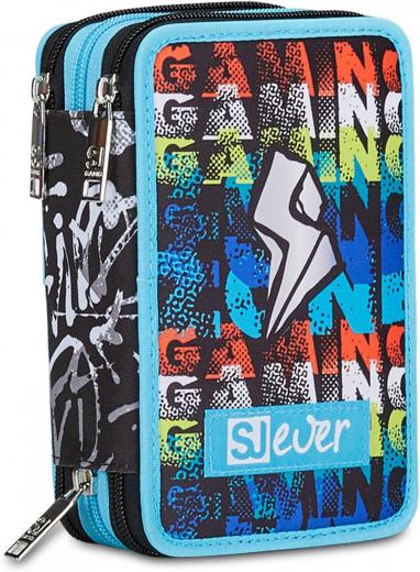 Astuccio 3 zip SEVEN SJ Gang - BlackWall