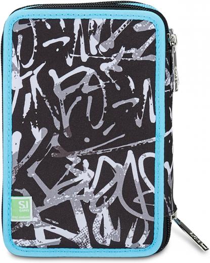 Astuccio 3 zip SEVEN SJ Gang - BlackWall