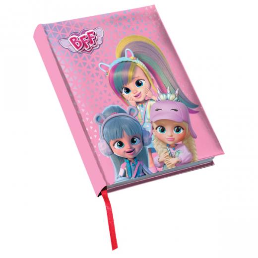 Diario Ufficiale BFF by CRY BABIES, 12 Mesi, 350 Pagine e Penna magica