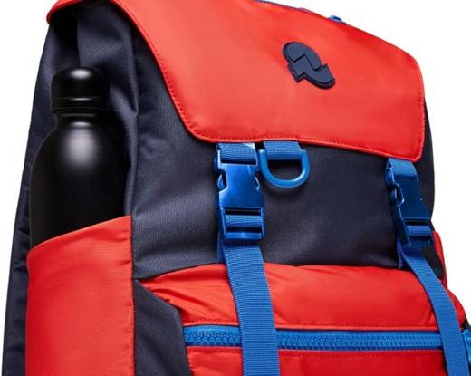 ZAINO INVICTA - JOLLY X COLORBLOCK - LEGACY GRS - blu e rosso
