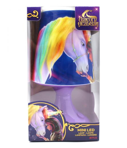 LAMPADA a LED UNICORN ACADEMY - con Batteria e Pulsante On/Off