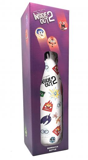 BORRACCIA TERMICA in ACCIAIO INOX - SEVEN - DISNEY - INSIDE OUT 2 - 30J202504 bianca