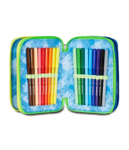 ASTUCCIO 3 ZIP SEVEN  COMPLETO di 45 PEZZI - SPRINT PAINT BOY