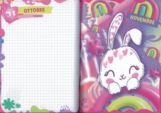 DIARIO AGENDA SCUOLA datato 2025/2026 Seven SJ GANG Girl