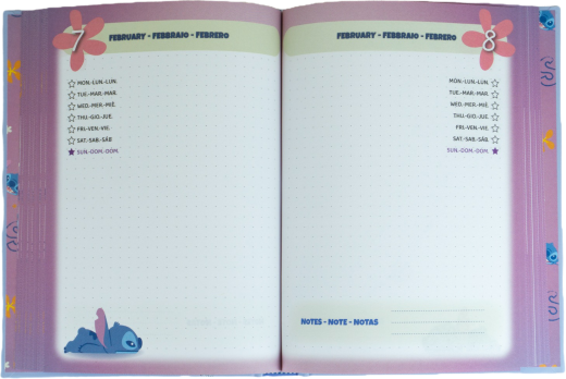 DIARIO SCUOLA DISNEY LILO E STITCH