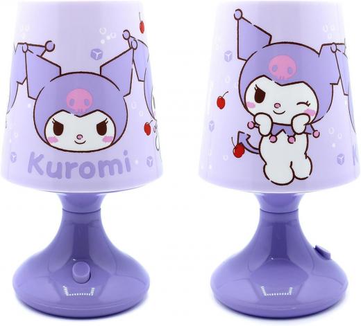 LAMPADA a LED Kuromi - con Batteria e Pulsante On/Off