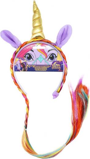 Cerchietto per capelli con unicorno e arcobaleno Unicorn Academy Wildstar