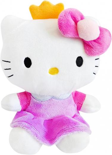 Peluche SANRIO HELLO KITTY Principessa 14 cm con SCATOLINA