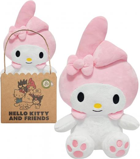 Peluche SANRIO HELLO KITTY My Melody 24 cm con SCATOLINA