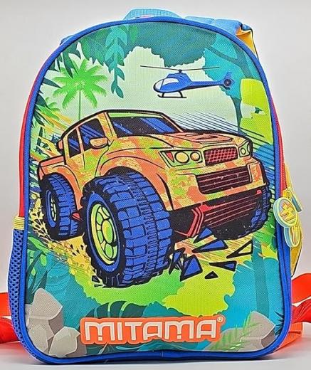 Zaino Asilo reversibile per bambine Mitama - cagnolino