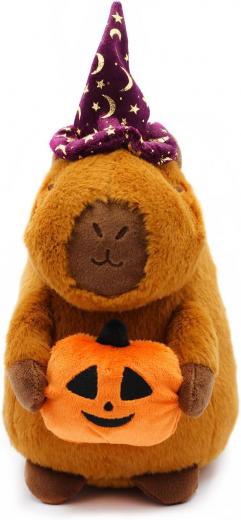 Hug-a-Capybara 24149 Capybara Halloween Peluche 27 cm