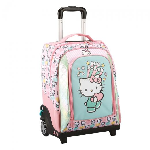 Zaino Trolley Duo Scuola HELLO KITTY
