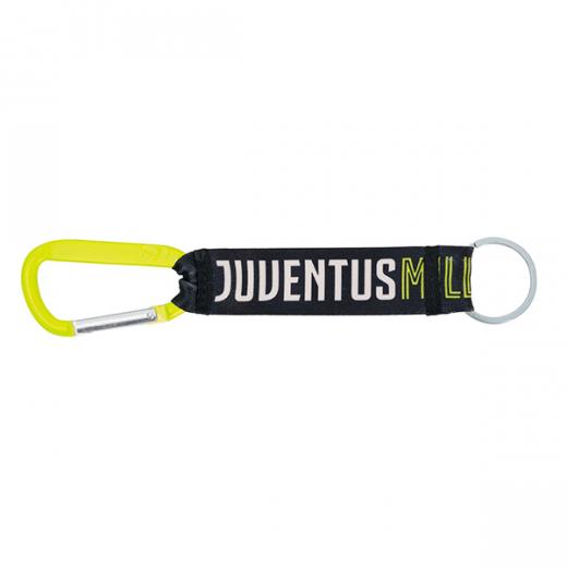 PORTACHIAVE con moschettone - Juventus 1987 Prodotto Ufficiale