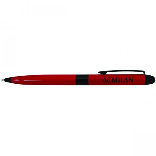 Penna TOUCH CON CLIP IN METALLO - ufficiale MILAN