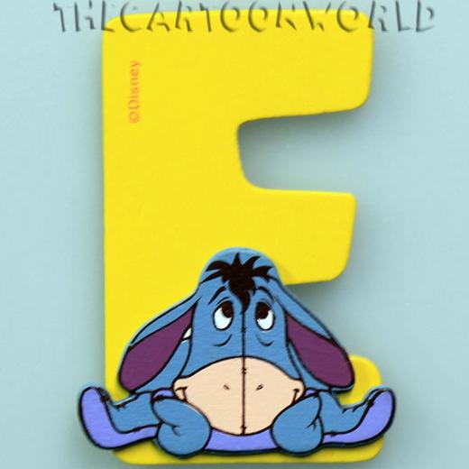 Lettere in Legno Adesive DISNEY WINNIE THE POOH - E - E