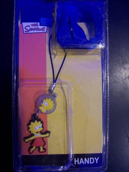 Charms Laccio con Ciondolo per cellulare Simpsons LISA
